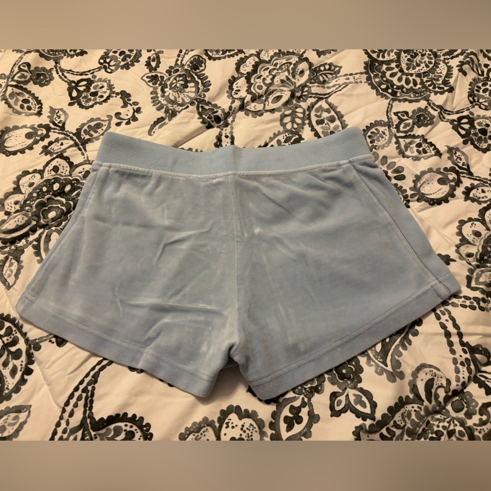 Y2K south pole velvet shorts women’s size large - Picture 2 of 6